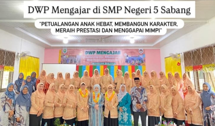 Ketua TP-PKK Kota Sabang Ajak Siswa/Siswi Berani Bermimpi dan Berprestasi