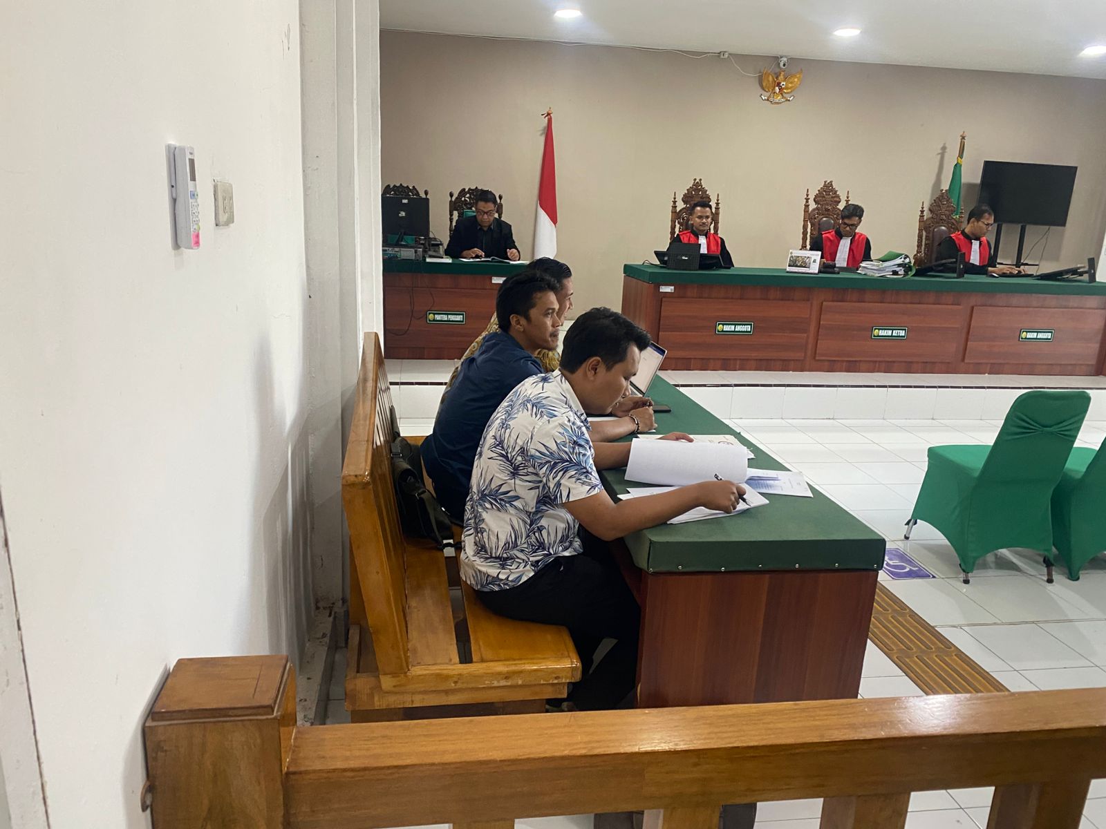 Persidangan Perkara Perdata Tanah di PN Sabang